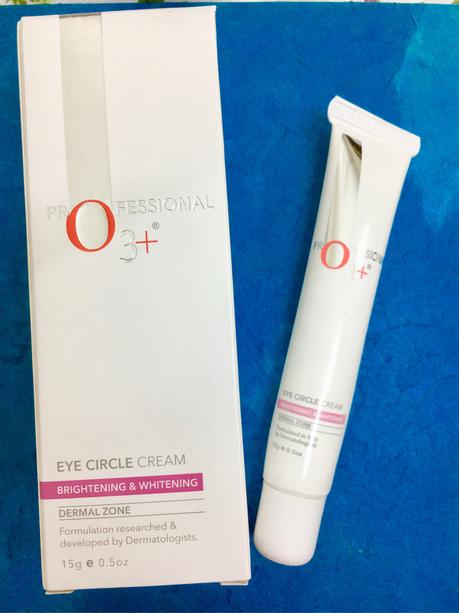 O3+ Eye Circle Cream review