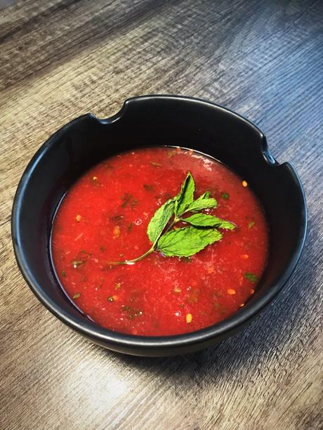 Recipe: Watermelon Soup with Fresh Mint