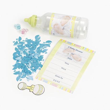 Bottle Baby Shower Invitations