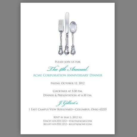 Corporate Party Invitation Wording