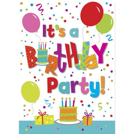 Child Birthday Party Invitations