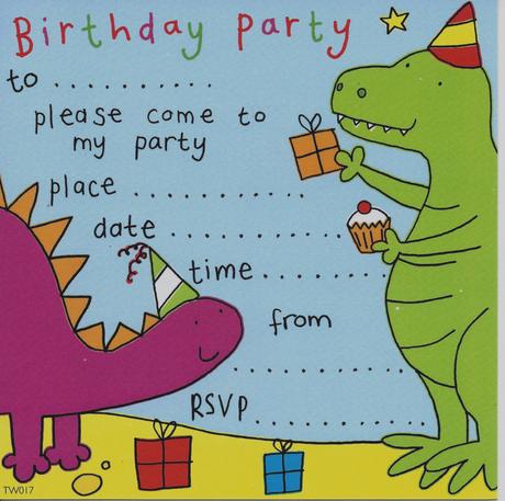 Child Birthday Party Invitations