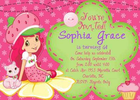 Child Birthday Party Invitations