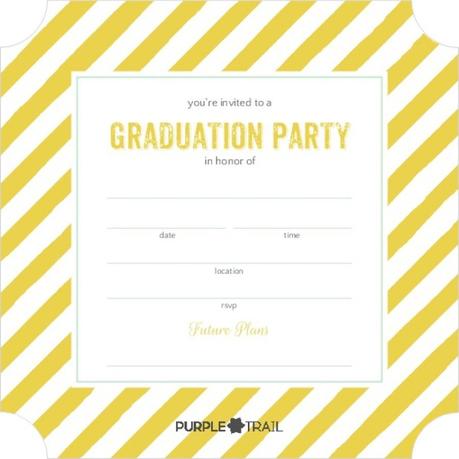 Graduation Invitation Templates Free Download