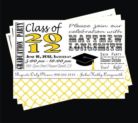 Graduation Invitation Templates Free Download