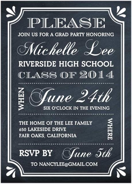 College Graduation Party Invitation