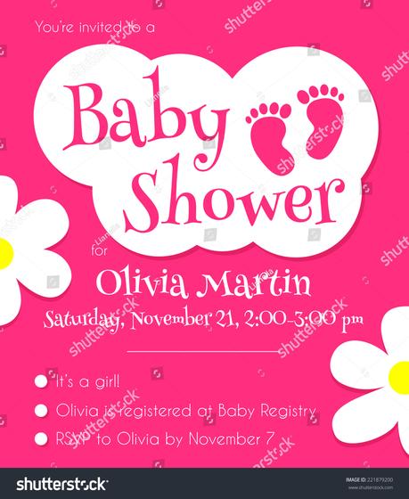 Valentine Baby Shower Invitations