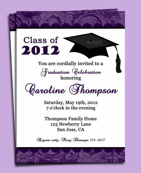 Cheap Graduation Invitation