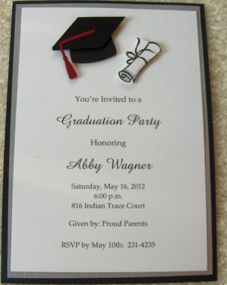 Cheap Graduation Invitation