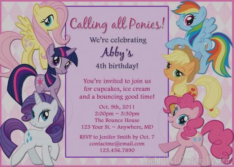 Free Printable Horse Birthday Invitations