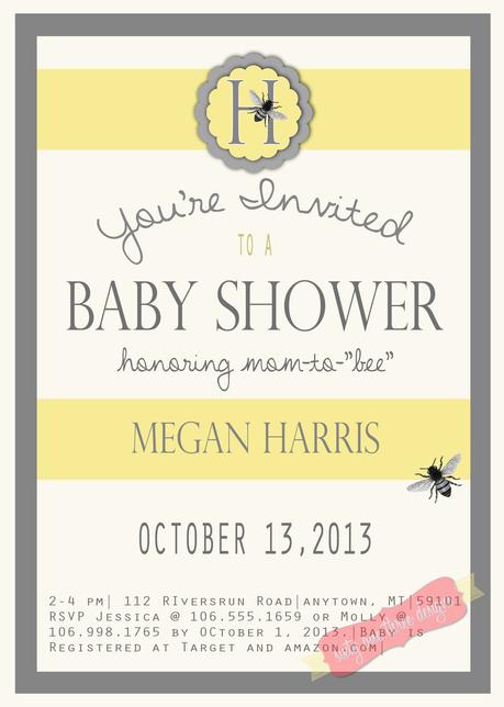 Gender Neutral Baby Shower Invites