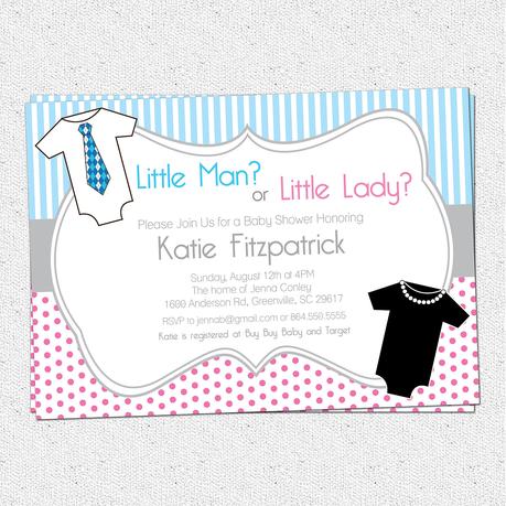 Gender Neutral Baby Shower Invites