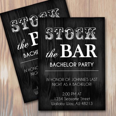 Bachelor Party Invitation Template