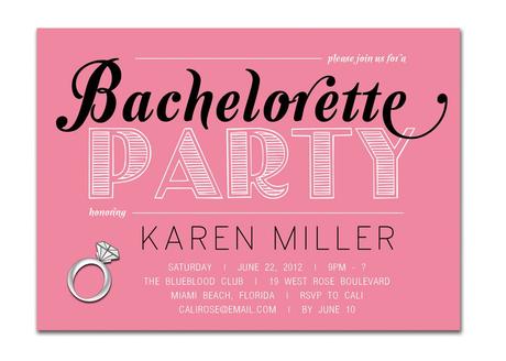 Bachelor Party Invitation Template