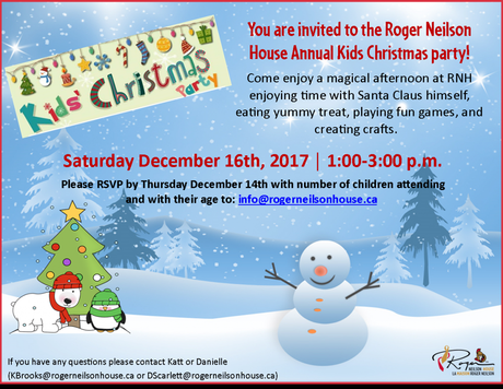 Kids Christmas Party Invitations