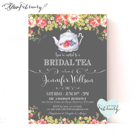 Cheap Tea Party Invitations