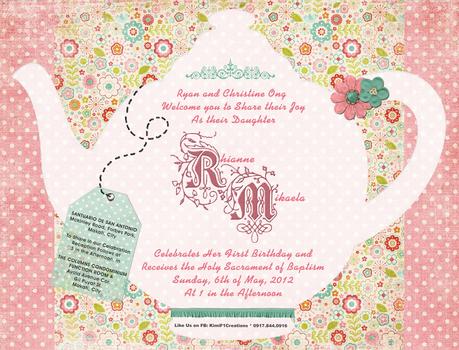 Cheap Tea Party Invitations