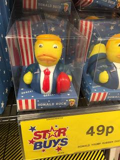 Donald Trump Novelty Items at Home Bargains