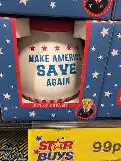 Donald Trump Novelty Items at Home Bargains