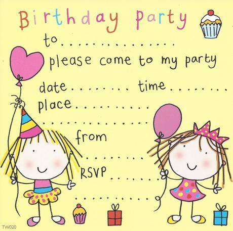 Invites For Birthday Party - Paperblog