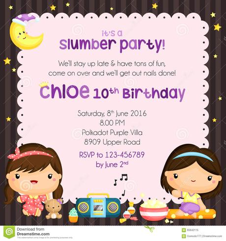 Invites For Birthday Party