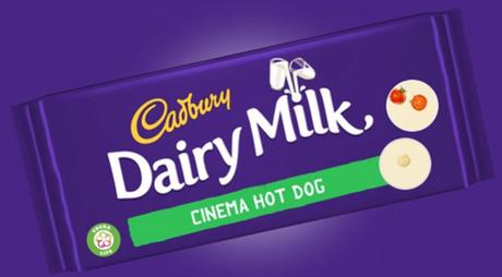 Trade your cinema snacks for new Cadbury Dairy Milk . . .