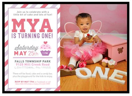 1st Birthday Party Invitations