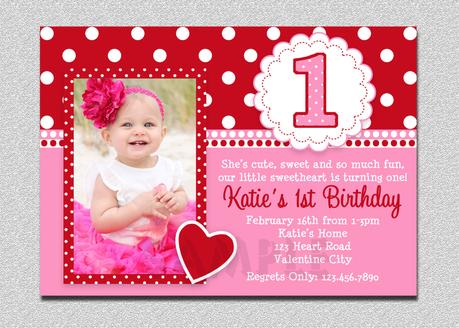 1st Birthday Party Invitations