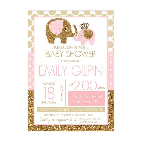 Baby Shower Invitations Personalized