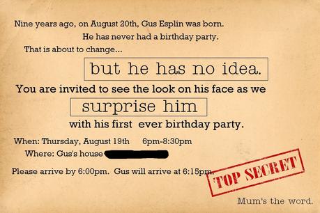 surprise 30th birthday invitations for him