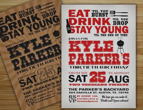 Surprise 30th Birthday Invitations For Men