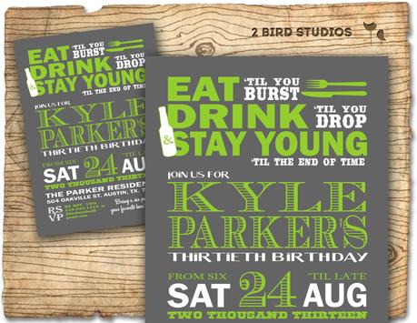 Surprise 30th Birthday Invitations For Men