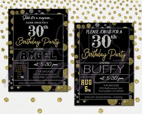 Surprise 30th Birthday Invitations For Men