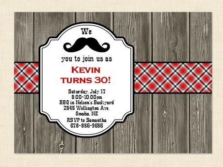 Surprise 30th Birthday Invitations For Men