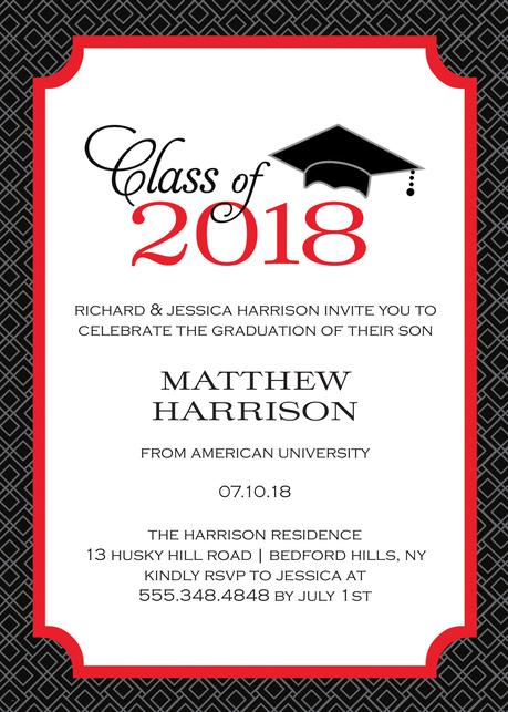 Teacher Graduation Invitations