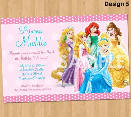 Disney Party Invitations