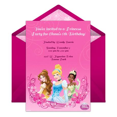 Disney Party Invitations