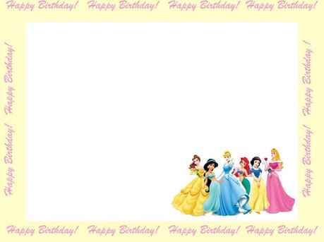 Disney Party Invitations