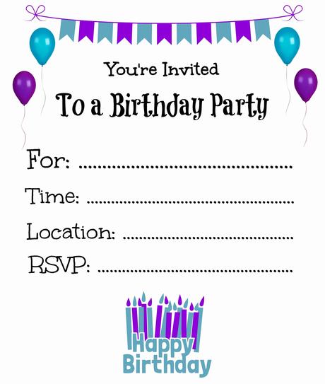 Print Party Invitations Online