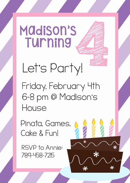 Print Party Invitations Online