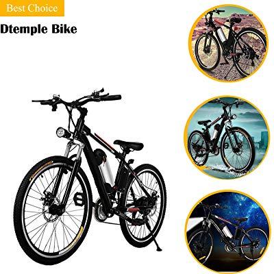 Dtemple Aluminum Alloy Frame Electric Mountain Bike Review