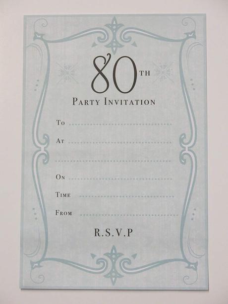 Male Birthday Party Invitations