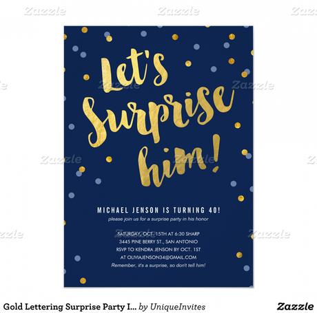 Male Birthday Party Invitations