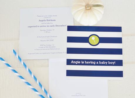 Modern Baby Shower Invitations