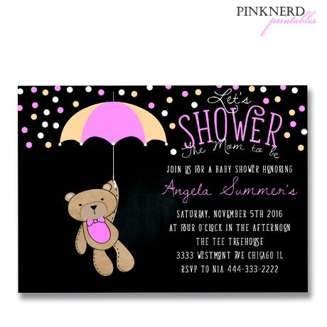 Modern Baby Shower Invitations