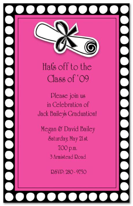 Invitations Graduation Party