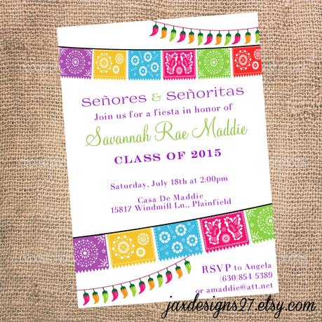 Custom Graduation Party Invitations