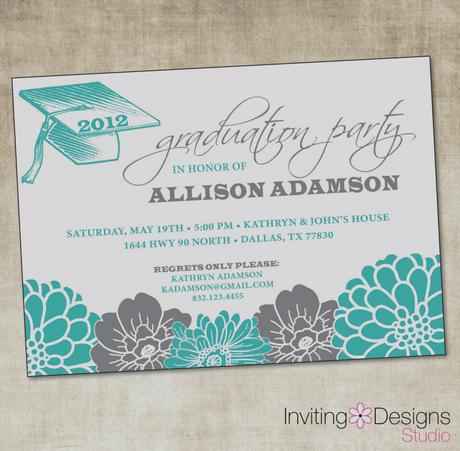 Custom Graduation Party Invitations