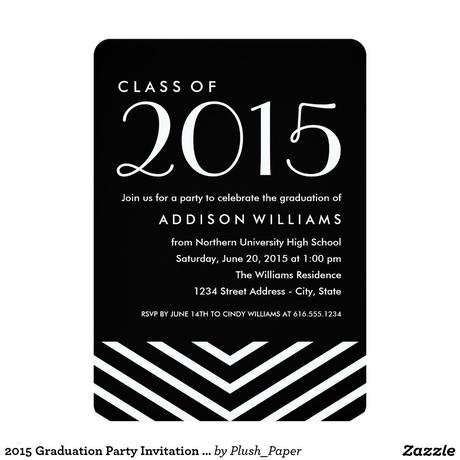 Custom Graduation Party Invitations