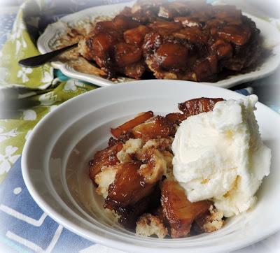 Downside Up Pineapple Cobbler